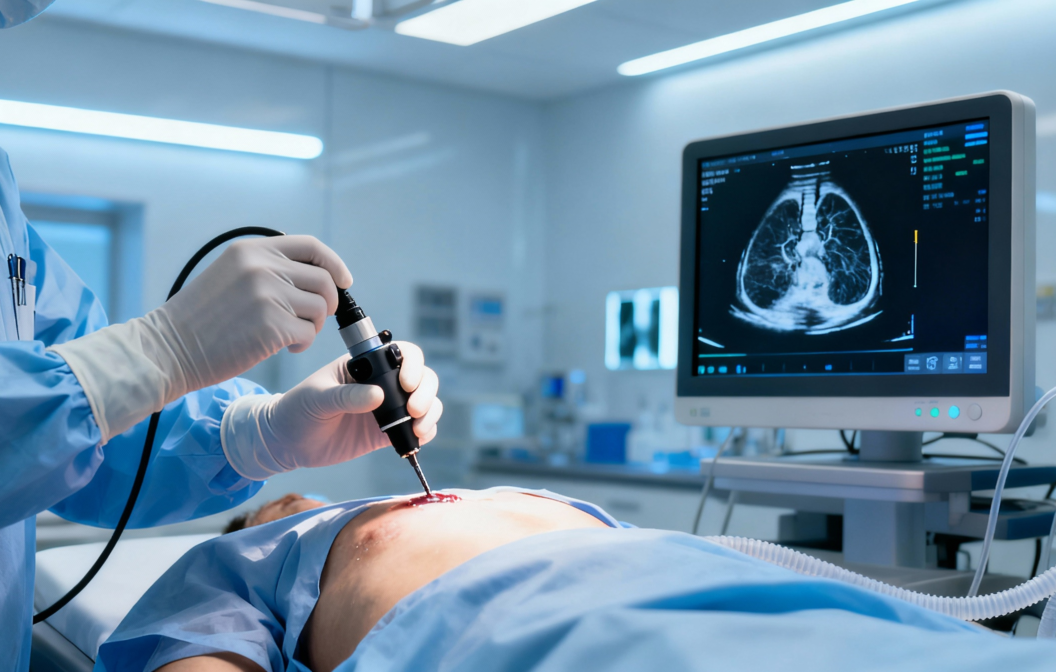 EBUS, Cryobiopsy and ECMO procedures by Dr. Ganesh Pratap